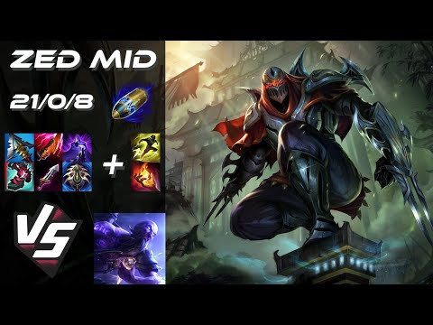MID Zed vs Ryze - NA Grandmaster Patch 25.23