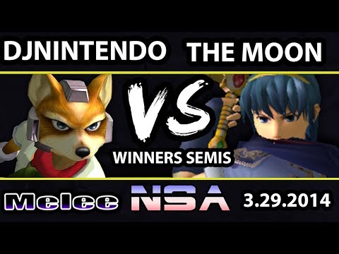 Northeastern Smash Attack 2 - The Moon (Marth) Vs. DJ Nintendo (Fox) - Winners Semis