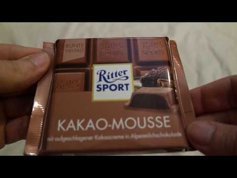 Ritter Sport Kakao Mousse Unboxing