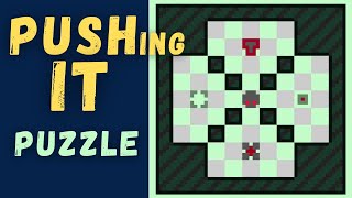 Pushing It | Puzzle Game Walkthrough | PuzzleScript | Sokoban Block Pushing Game