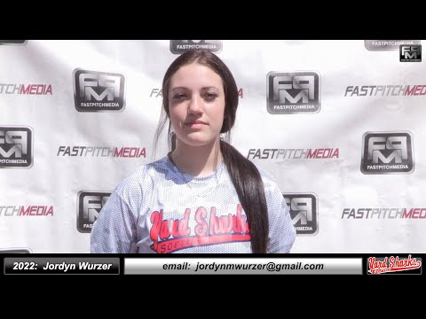 2022 Jordyn Wurzer Catcher and Third Base Softball Skills Video - Ca Yard Sharks