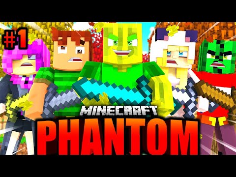 ISY, FLO, TOBBSS & JULIAN: WER ÜBERLEBT?! - Minecraft PHANTOM #01 [Deutsch/HD]