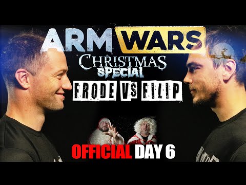FRODE HAUGLAND Vs. FILIP HRITZ - ARM WARS THE  12 DAYS OF CHRISTMAS - DAY 6