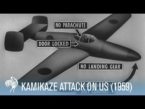 American Fleet Attacked by Japanese Kamikaze Pilots (1940s) | War Archives