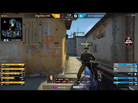dignitas Heap passando o carro na B