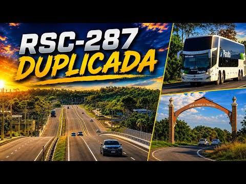 🚧DUPLICAÇÃO DA RSC-287 EM TABAÍ/RS