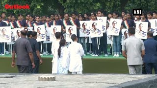 Congress Leaders Pay Tribute To Former PM Rajiv Gandhi On His Birth Anniversary