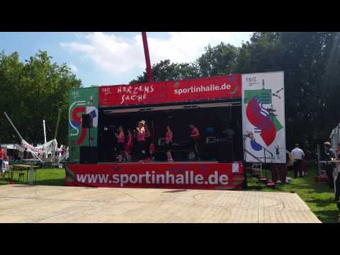Auftritt zum Laternenfest Halle 2015 auf der Bühne des Stadtsportbund Halle - RPG Halle e.V.