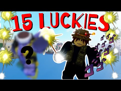 [YBA] Using 15 LUCKY ARROWS for Halloween Skins?!