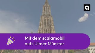 preview picture of video 'Mit dem Alber scalamobil auf das Ulmer Münster'