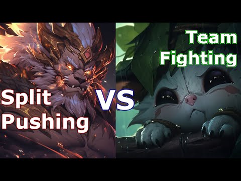 Dealing With SPLIT PUSHERS Is CANCER | Ranked Diamond Ivern Jungle