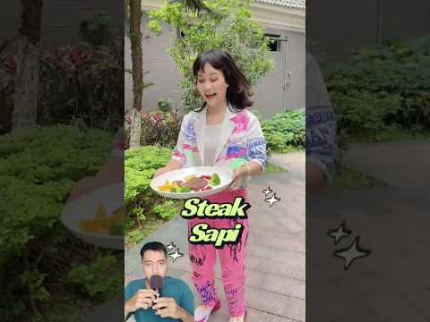 Steak Sapi Lada Hitam Untuk Nenek #dubbing #dubbinglucu #funnyvideos #funnydubbing #dramalucu #short