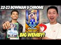 I PULLED THE 1ST LIVE WEMBY CARD! 🤯 2022-23 Topps Bowman University Chrome Basketball Hobby Unboxing