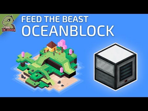 FTB OceanBlock EP05 | Easy Ore Doubling With Thermal!