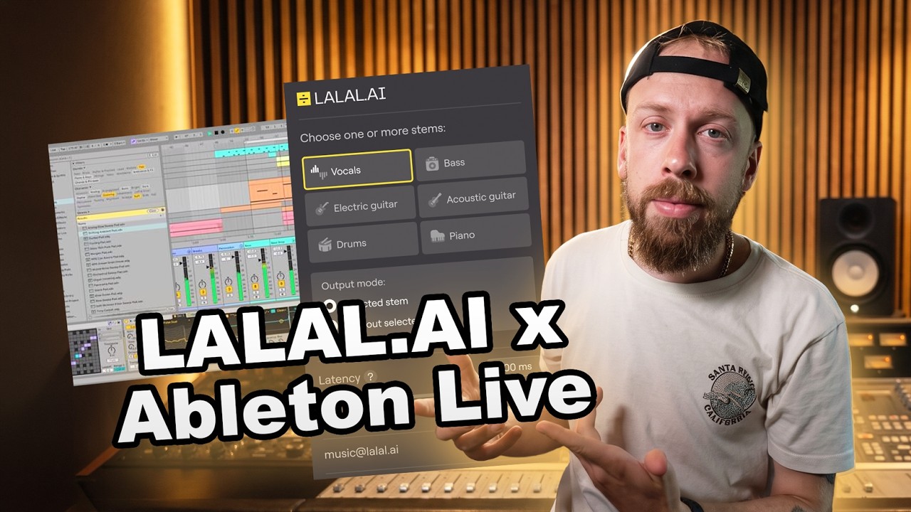 LALAL.AI VST in Ableton Live Tutorial | VST Plugin Installation | Stem Separator VST video thumbnail