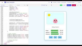 Virtual Pet (Tamagotchi style) using Google Firebase Studio