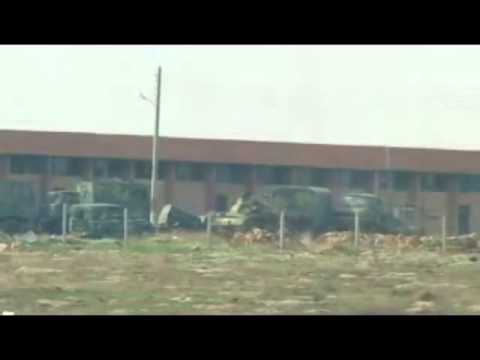 استهداف وتدمير دبابة داخل الفوج 46 في ريف حلب الغربي بواسطة مدفع بي 9  من قبل كتيبة فاروق حلب