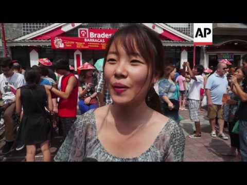 Brazilians ring in Year of the Monkey