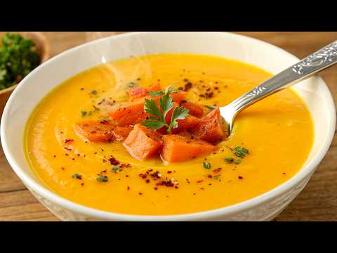 I cook this carrot soup 3 times a week and my family always wants more of it!