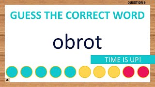 [Scrambled Word Game] Can You Unscramble These Words 5 Letters