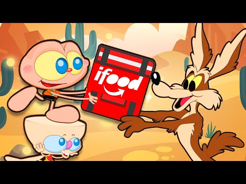 Mongo e Drongo e a ENTREGA PRO COIOTE E PAPA-LÉGUAS do Looney Tunes