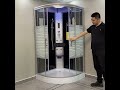 luxury whirlpool cabin cabines de douche sauna bathroom indoor steam shower room