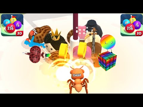 Merge Blocks 3D - 2048 Puzzle 🧩 video games walkthrough Android, iOS New Update All Trailers #4