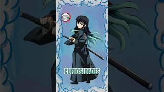 CURIOSIDADES sobre TODOS os HASHIRAS de DEMON SLAYER / KIMETSU NO YAIBA #shorts #anime #demonslayer