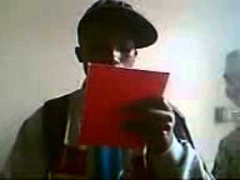 Aaron P'Reach rapping in school