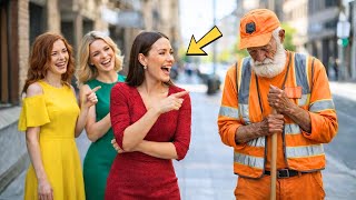 💔 PAI IDOSO SE VESTE DE GARI PARA TESTAR SUAS FILHAS– A REAÇÃO DAS FILHAS FOI CHOCANTE…