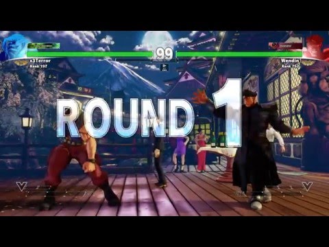 Street Fighter V Ranked Match - X3Terror vs Wendin
