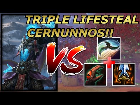 MERLIN VS TRIPLE LIFESTEAL CERNUNNOS - Masters Ranked 1v1 Duel - SMITE