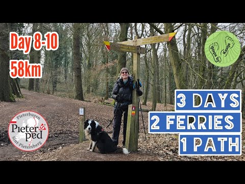 3 Days on the Pieterpad: 2 Ferries, 58km & the 200km Milestone! | Vierlingsbeek-Tolkamer #pieterpad