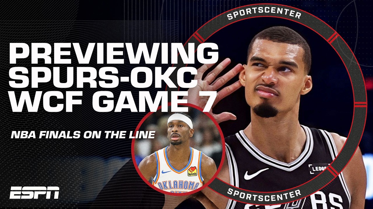 SPURS-THUNDER GAME 7 preview 😤 How either team will advance to the NBA Finals 👀 | SportsCenter