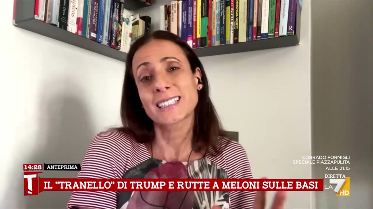 Tocci: "Con i sorrisini si ottengono pugnalate da Trump"