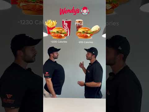 WENDYS Healthy Fast Food Swaps