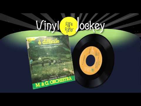 E' DIFFICILE - M & G ORCHESTRA - TOP RARE VINYL RECORDS - RARI VINILI