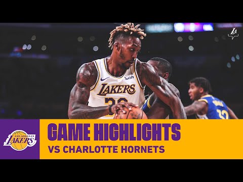HIGHLIGHTS | Dwight Howard (16 pts, 10 rebs, 4 blk) vs. Hornets