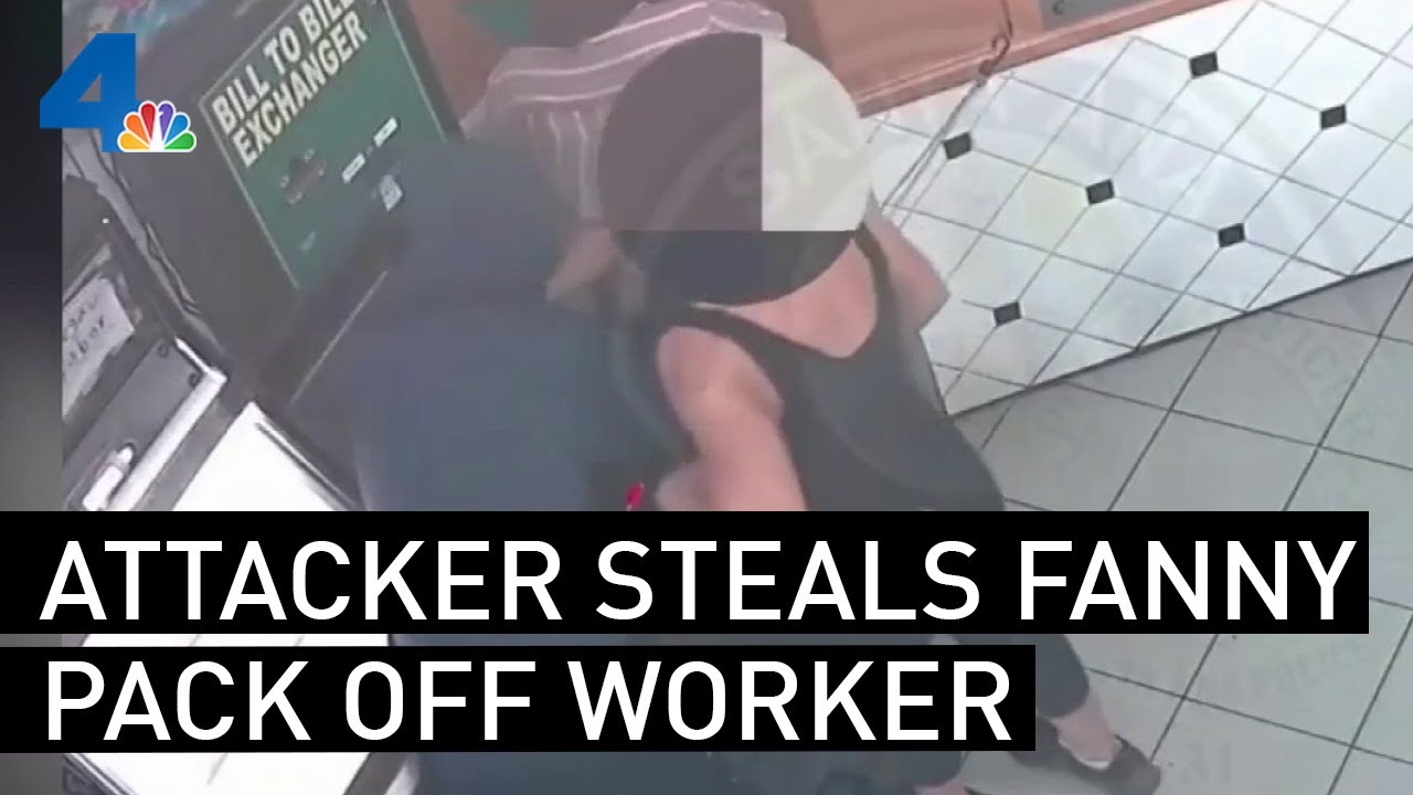 Man With Knife Attacks Worker Inside Santa Ana Laundromat, Steals Her Fanny Pack | NBCLA