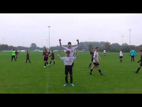 Victoria'04 JO15-3 vs KMD JO15-4, 3-10-2020, 2e helft