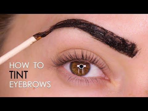How To Tint Brows At Home Tutorial | Shonagh Scott