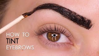 How To Tint Brows At Home Tutorial | Shonagh Scott