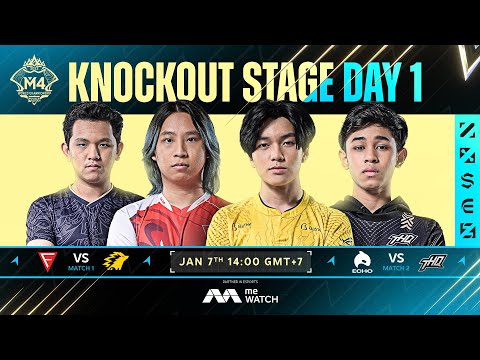 English | M4 Knockout Stage Day 1 | M4 World Championship