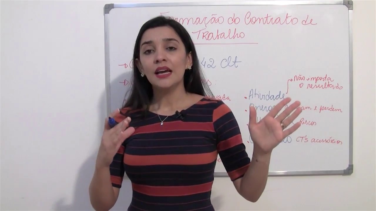 FORMAÇÃO DO CONTRATO DE TRABALHO - Prof.ª Ms.ª Débora Pereira Chaves