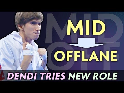 Dendi testing NEW ROLE — switching to OFFLANE