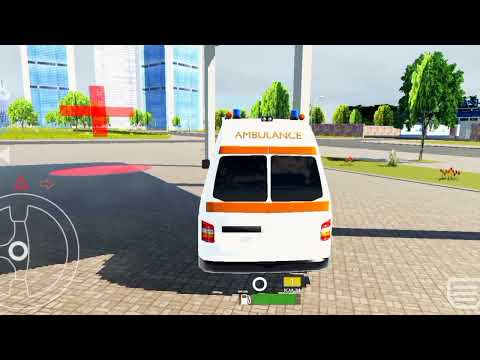 Ambulance Rescue Van Driver Simulator 2022 - Minibus Doctor Emergency Driving - Android GamePlay