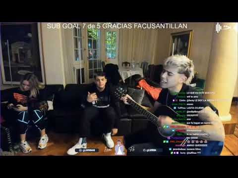 Luck ra y Lautaro Lopez cantan "Porfa"