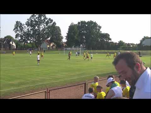 Orlęta Łuków - Legia II W-wa - sparing na 100-lecie Orląt, II połowa, lato 2023 r.