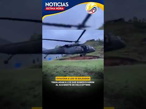 Evacúan a los 13 soldados que permanecían en el páramo del Cauca.