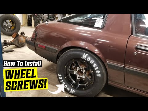 How To Use Wheel Screws Without DESTROYING Your New Slicks!
